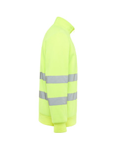 Sweat réfléchissant 1/4 de zip personnalisable homme "SPICA" | SIP19