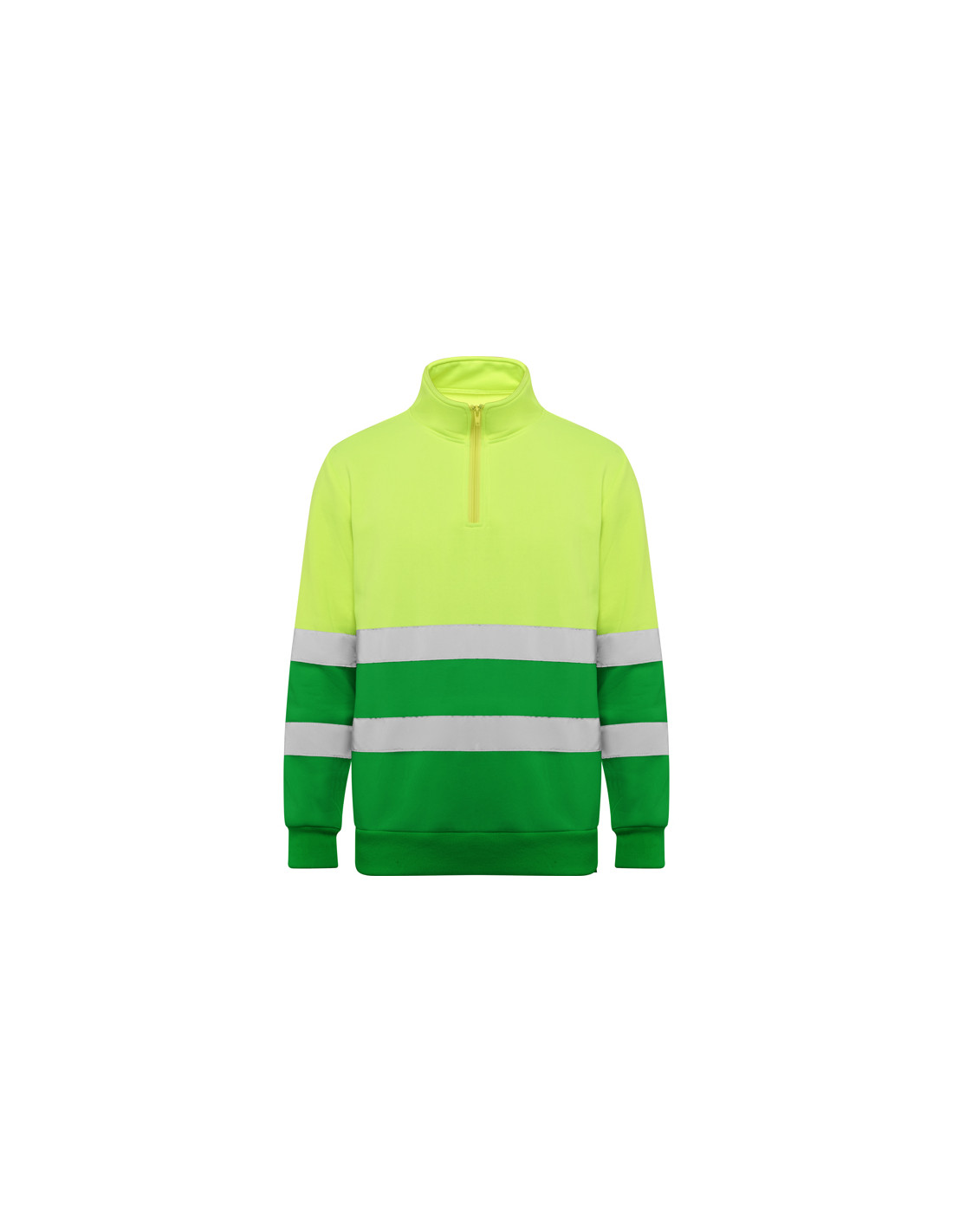 Sweat réfléchissant 1/4 de zip personnalisable homme "SPICA" | SIP19