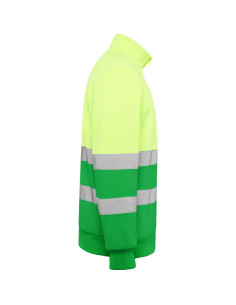 Sweat réfléchissant 1/4 de zip personnalisable homme "SPICA" | SIP19