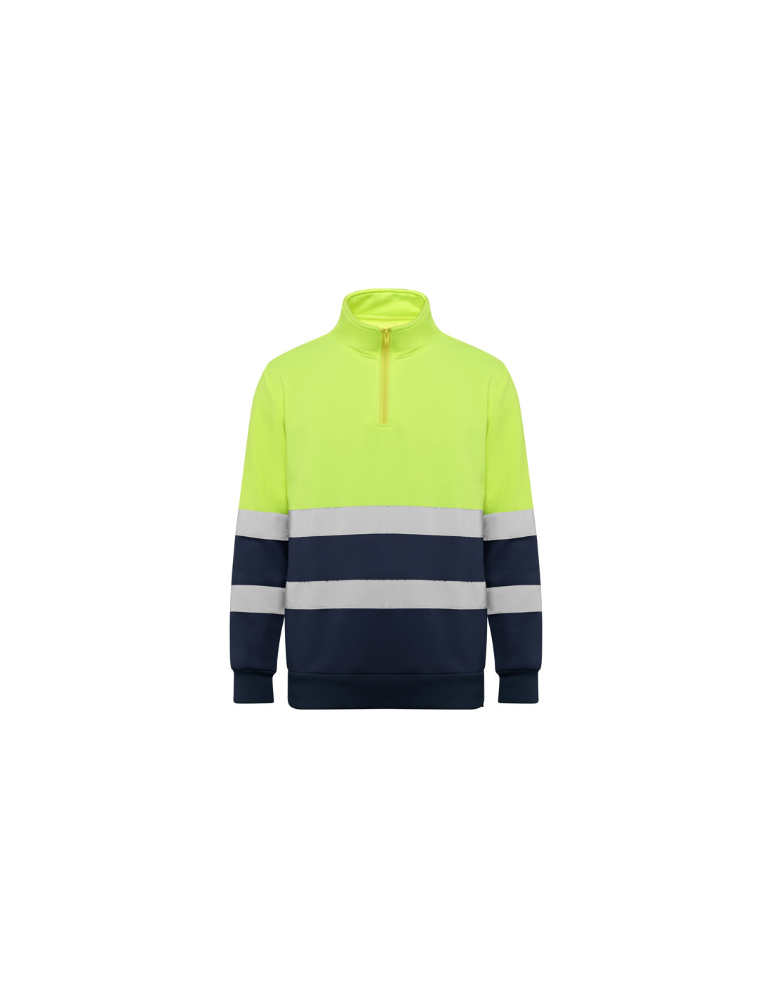 Sweat réfléchissant 1/4 de zip personnalisable homme "SPICA" | SIP19