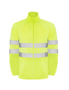 Veste polaire haute visibilité homme à personnaliser "ALTAIR" | SIP19
