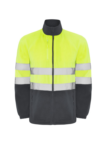 Veste polaire haute visibilité homme à personnaliser "ALTAIR" | SIP19