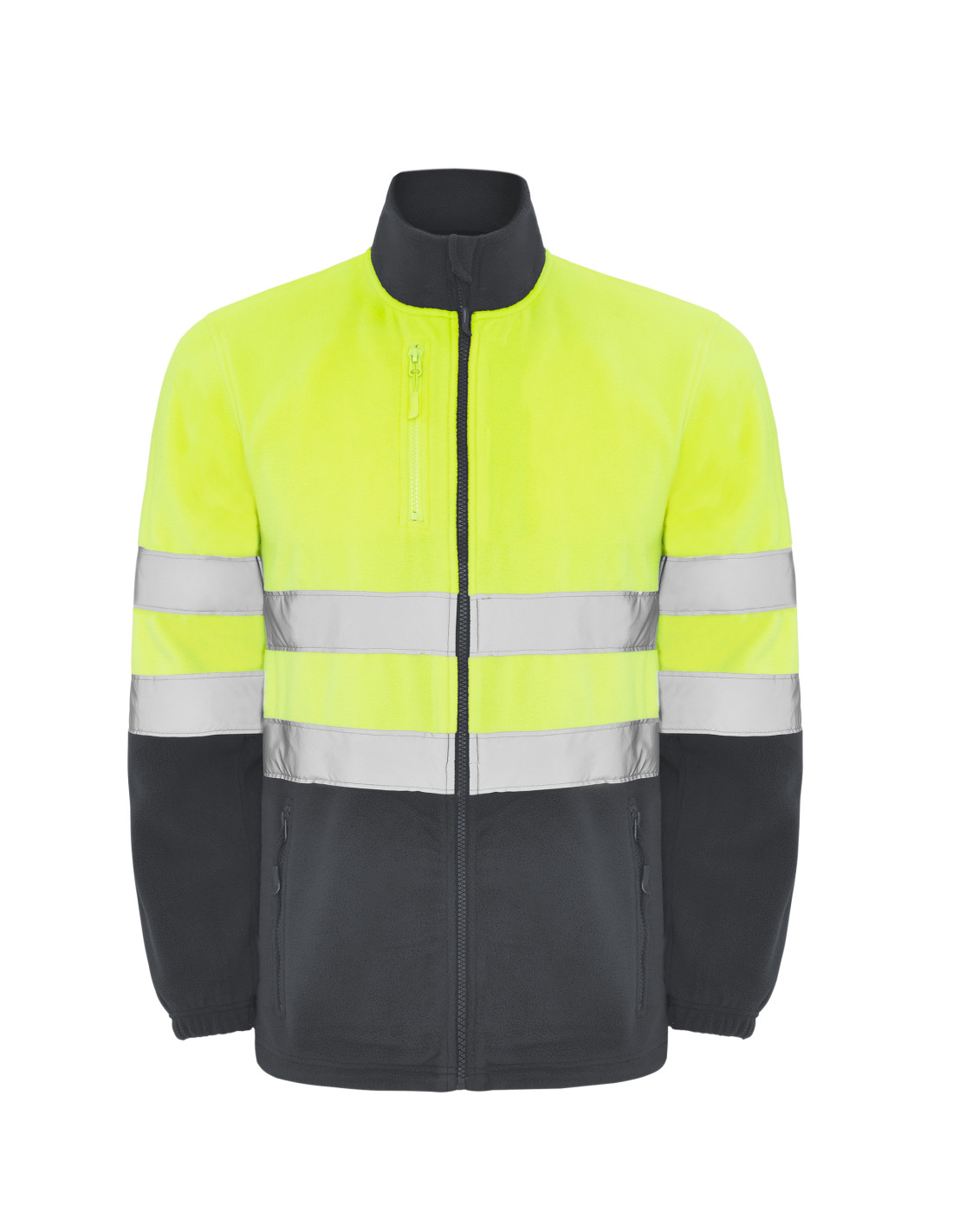 Veste polaire haute visibilité homme à personnaliser "ALTAIR" | SIP19