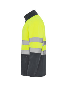 Veste polaire haute visibilité homme à personnaliser "ALTAIR" | SIP19