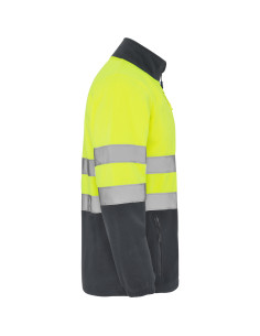Veste polaire haute visibilité homme à personnaliser "ALTAIR" | SIP19