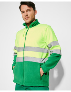 Veste polaire haute visibilité homme à personnaliser "ALTAIR" | SIP19
