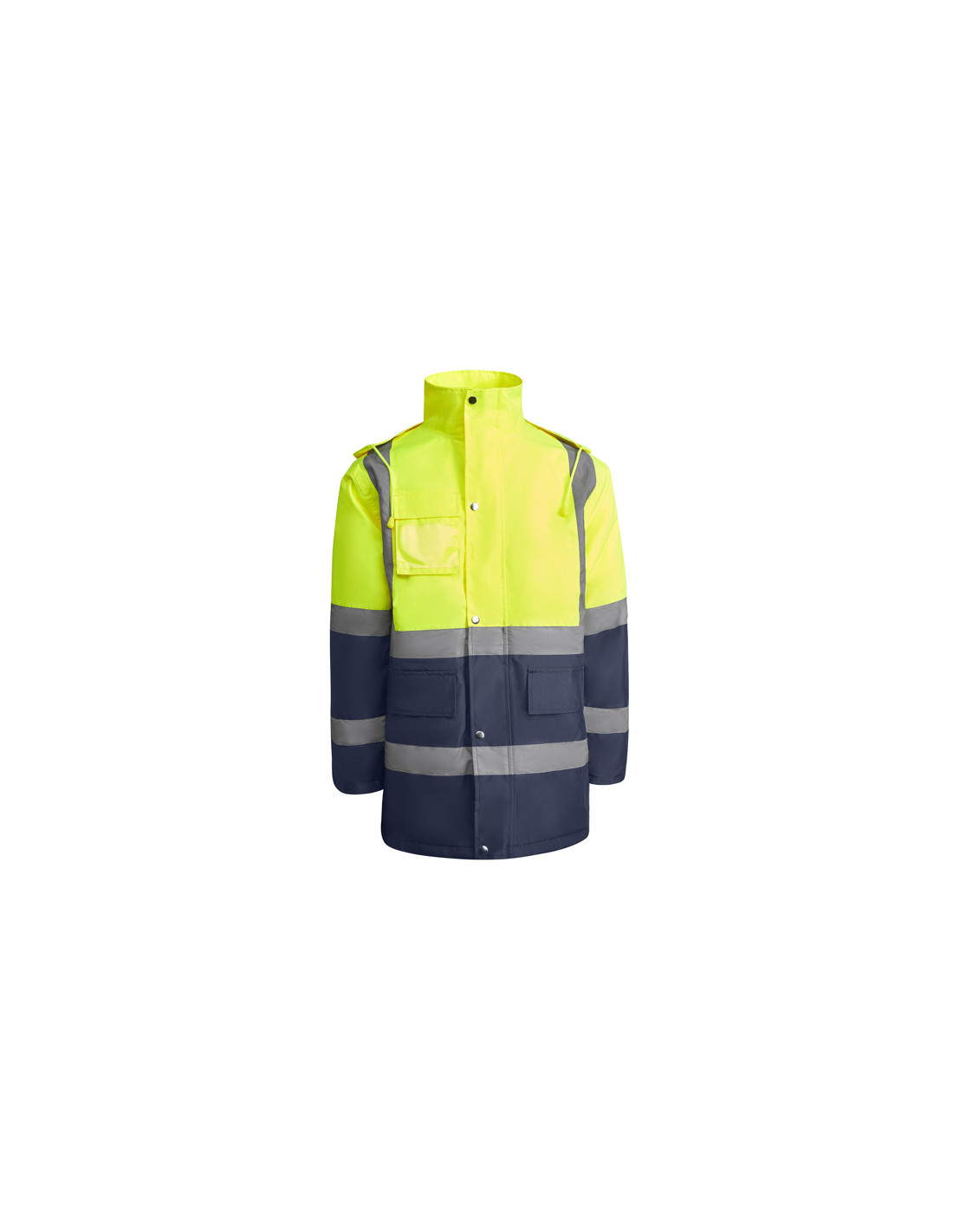 Parka personnalisée haute visibilité pour homme 365G "MERAK" | SIP19
