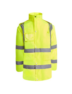 Parka personnalisée haute visibilité pour homme 365G "MERAK" | SIP19