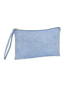 Pochette en coton recyclé personnalisable 150g "AUGUSTA" 26x17 cm | SIP19
