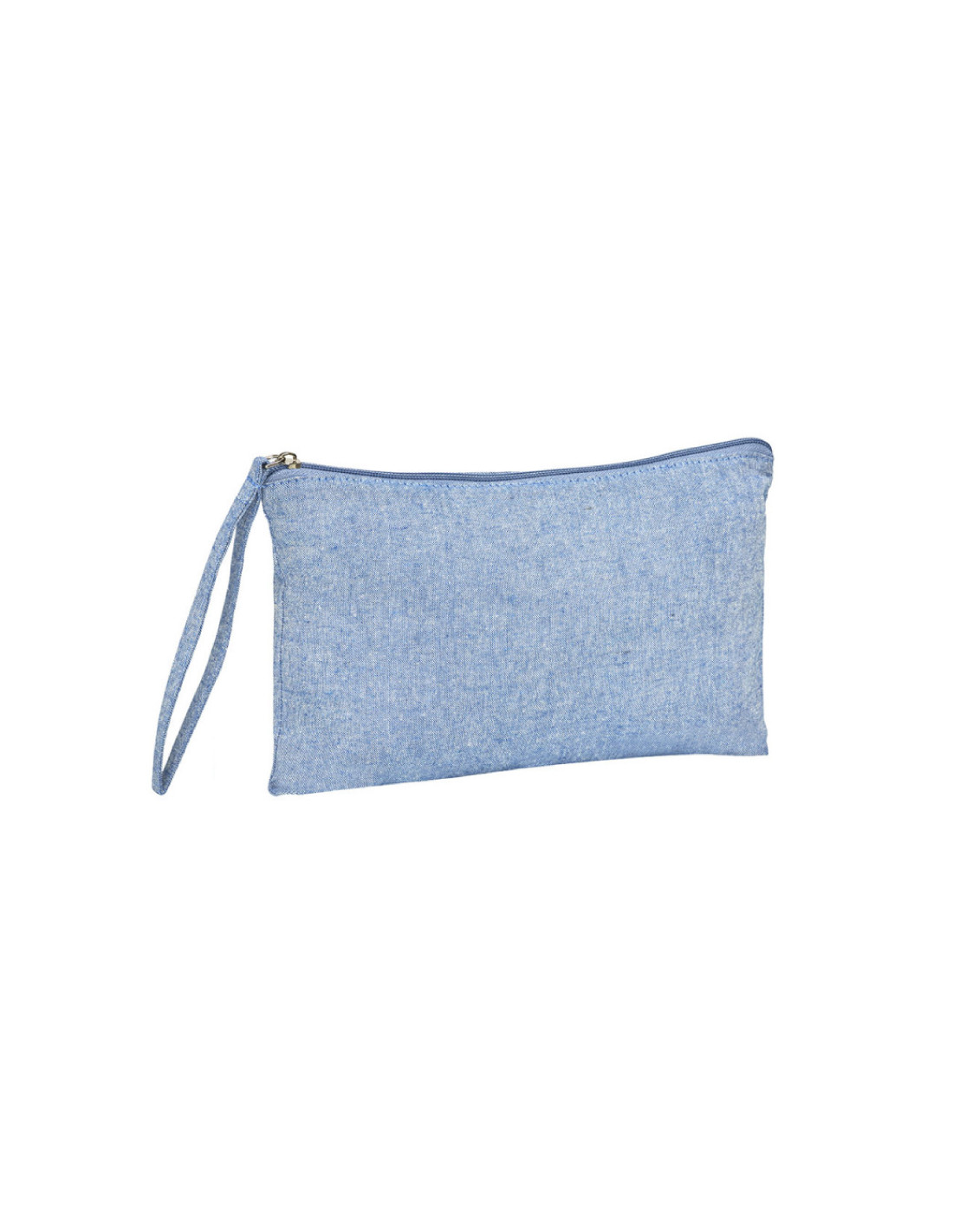 Pochette en coton recyclé personnalisable 150g "AUGUSTA" 26x17 cm | SIP19