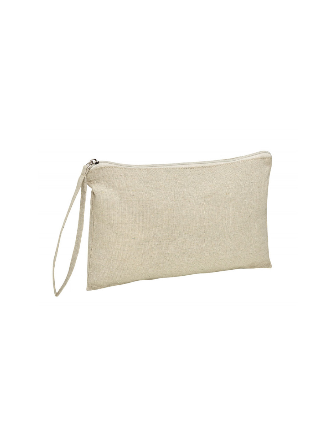 Pochette en coton recyclé personnalisable 150g "AUGUSTA" 26x17 cm | SIP19