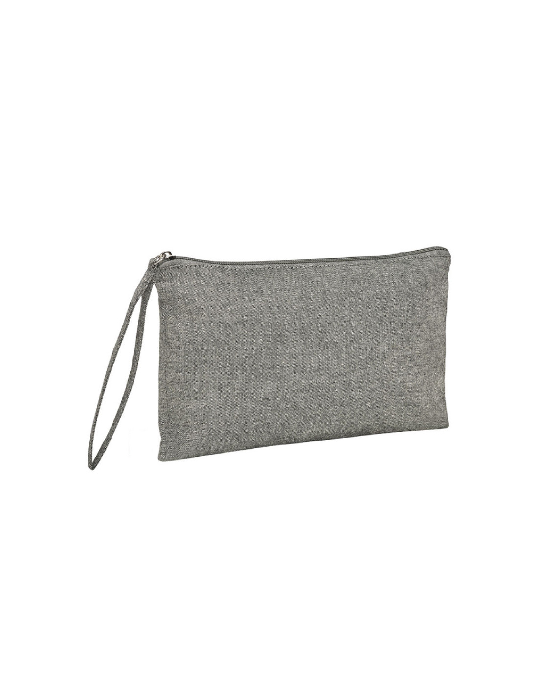 Pochette en coton recyclé personnalisable 150g "AUGUSTA" 26x17 cm | SIP19