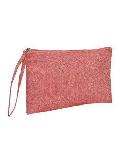 Pochette en coton recyclé personnalisable 150g "AUGUSTA" 26x17 cm | SIP19