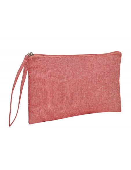 Pochette en coton recyclé personnalisable 150g "AUGUSTA" 26x17 cm | SIP19
