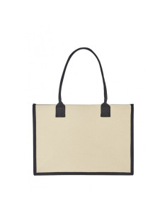 Sac bicolore personnalisé en coton 340g 45x36x34cm "PRINCESSE" | SIP19