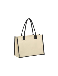 Sac bicolore personnalisé en coton 340g 45x36x34cm "PRINCESSE" | SIP19