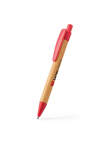 STYLO PERSONNALISABLE EN BAMBOU ET FIBRE DE BLÉ  "STOA"