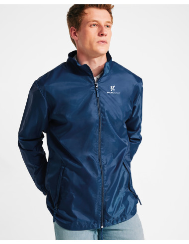 VESTE DE PLUIE MI-LONGUE HOMME À PERSONNALISER 170G "ISLAND"