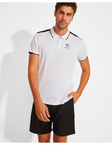 POLO SPORT HOMME PERSONNALISÉ EN POLYESTER RECYCLÉ 150G "TAMIL"