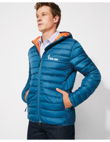 DOUDOUNE CAPUCHE PERSONNALISABLE HOMME EN POLYESTER 290G "NORWAY"