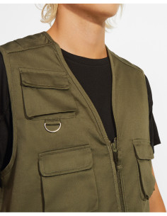 Gilet multi poches personnalisable unisexe 200G "VENERA" | SIP19