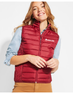 DOUDOUNE SANS MANCHES FEMME À PERSONNALISER 290G "OSLO"