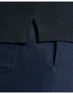 Polo homme imprimable en tissu ignifuge 220G "SANATANA" | SIP19