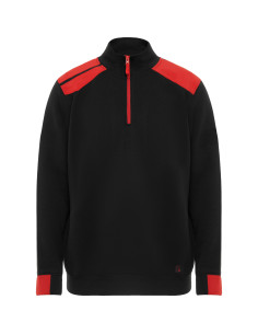 Sweat workwear 1/4 zip homme personnalisable 280G "MAVERICK" | SIP19