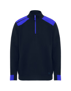 Sweat workwear 1/4 zip homme personnalisable 280G "MAVERICK" | SIP19