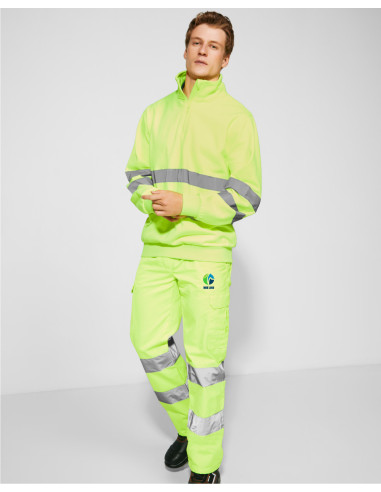 PANTALON PERSONNALISÉ HOMME HAUTE VISIBILITÉ 235G "ALFA"
