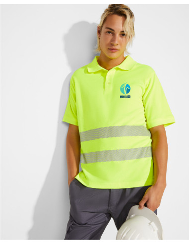 POLO PERSONNALISABLE HAUTE VISIBILITÉ HOMME 170G "ATRIO"