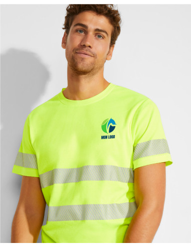 T-SHIRT HOMME HAUTE VISIBILITÉ PERSONNALISABLE 170G "TAURI"