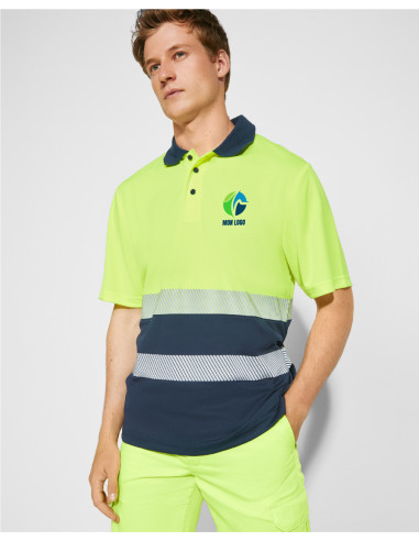 POLO PERSONNALISÉ HAUTE VISIBILITÉ HOMME 170G "VEGA"