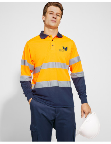 POLO PERSONNALISÉ HAUTE VISIBILITÉ HOMME 170G "POLARIS LS"