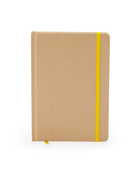 Carnet A5 ligné en carton recyclé personnalisable "ESTELA" | SIP19