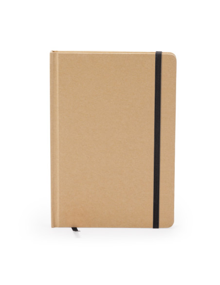 Carnet A5 ligné en carton recyclé personnalisable "ESTELA" | SIP19