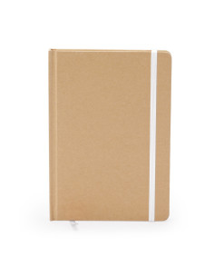 Carnet A5 ligné en carton recyclé personnalisable "ESTELA" | SIP19