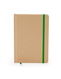 Carnet A5 ligné en carton recyclé personnalisable "ESTELA" | SIP19