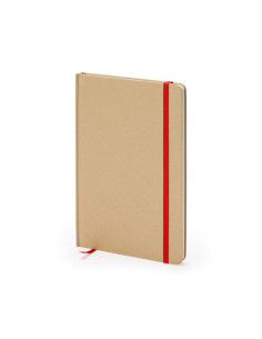 Carnet A5 ligné en carton recyclé personnalisable "ESTELA" | SIP19
