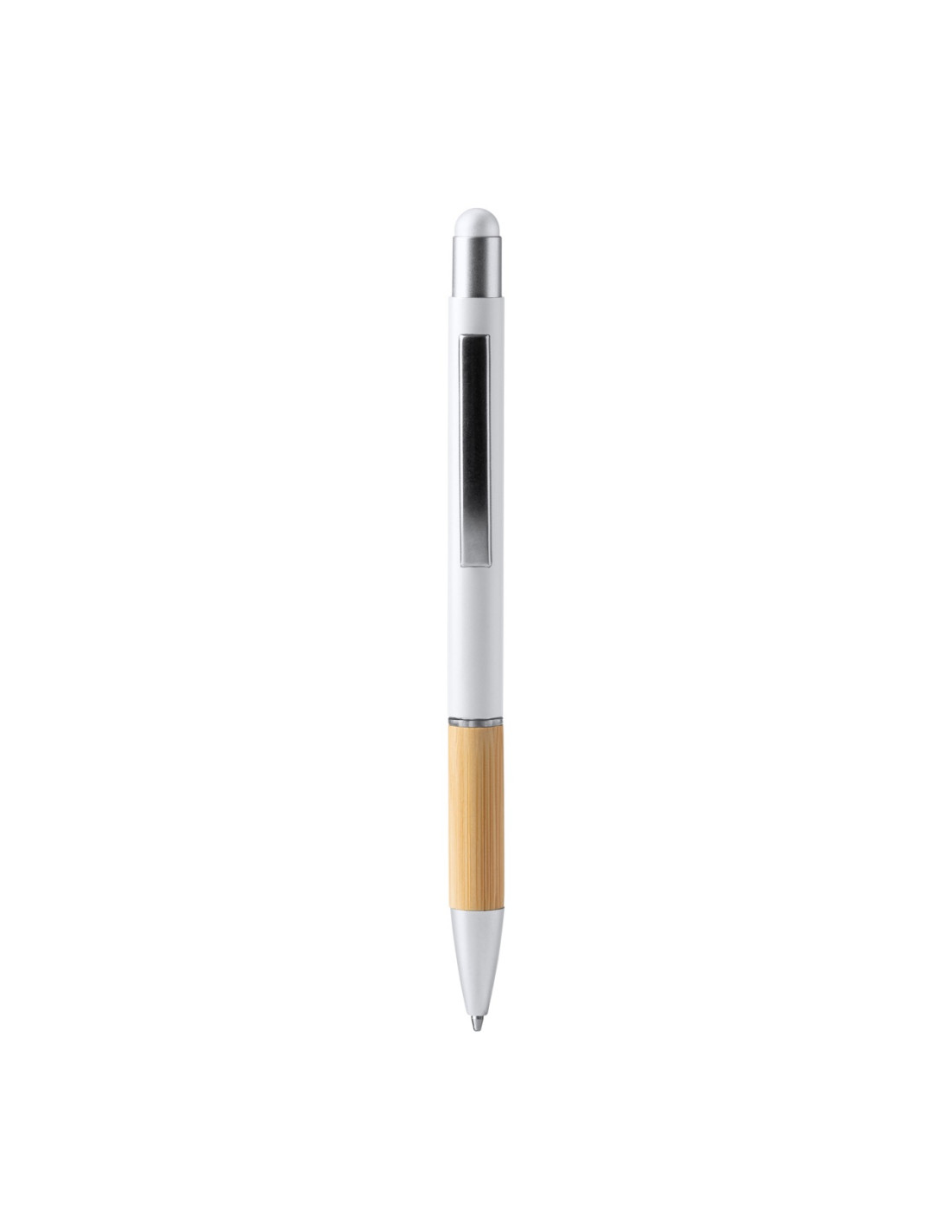 Stylo tactile promotionnel en bambou et aluminium "OLTEN" | SIP19