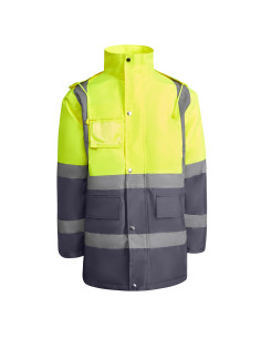 Parka personnalisée haute visibilité pour homme 365G "MERAK" | SIP19