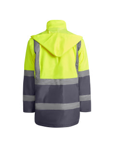 Parka personnalisée haute visibilité pour homme 365G "MERAK" | SIP19