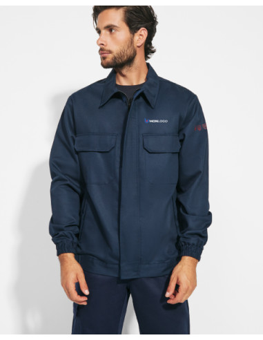 VESTE DE TRAVAIL PERSONNALISÉE HOMME TISSU IGNIFUGE 360G "CRUISER"