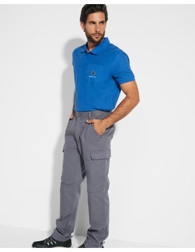 PANTALON DE TRAVAIL IMPRIMABLE HOMME EN COTON 240G "SAFETY"