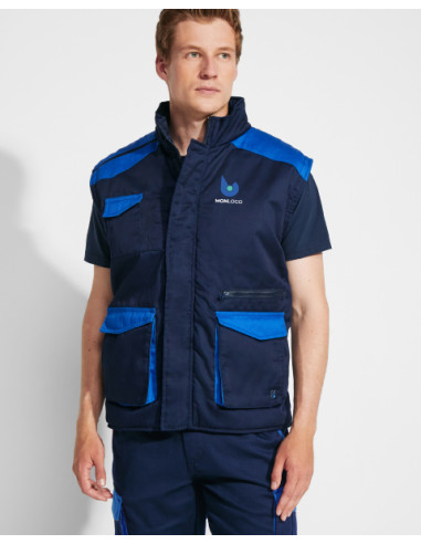 VESTE DE TRAVAIL MULTI-POCHES PERSONNALISÉ HOMME 200G "ARMADA"