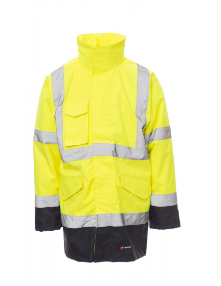 Parka personnalisable 4-en-1 haute visibilité homme "DOCKYARD" | SIP19