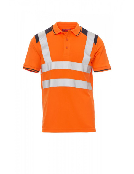 Polo haute visibilité personnalisé pour homme 150G "GUARD+" | SIP19
