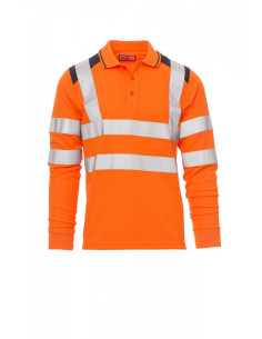 Polo personnalisé haute visibilité homme ML "GUARD+WINTER" | SIP19