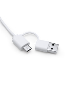 HUB USB/USB-C publicitaire support téléphone et bloc-notes "MARIEL" | SIP19