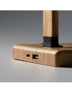 Lampe publicitaire avec chargeur induction 10W "MARSAL" | SIP19